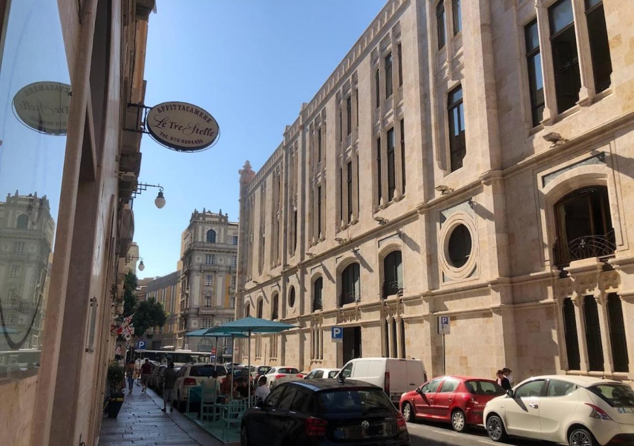 Le Tre Stelle Hotel Cagliari Bagian luar foto